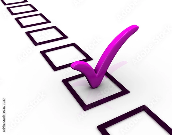 Obraz Check Mark Icon