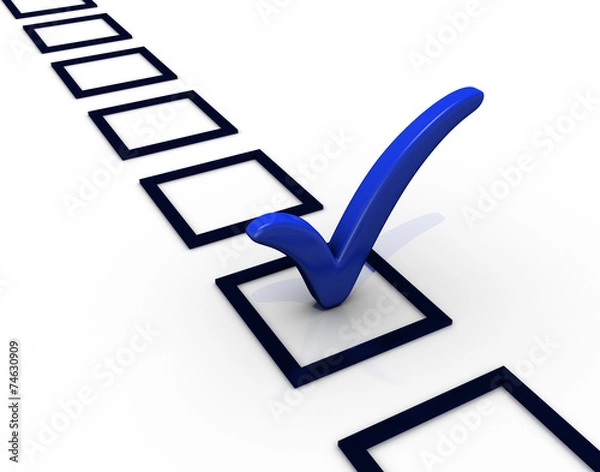 Obraz Check Mark Icon