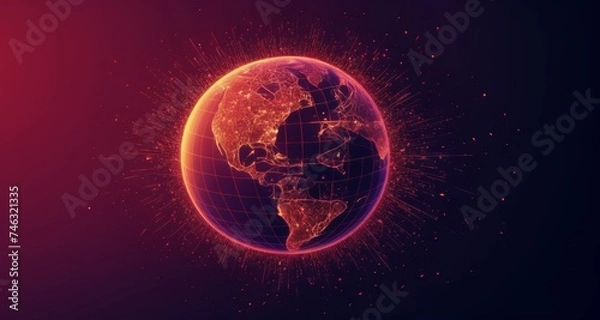 Obraz  Global Connections - A World of Possibilities