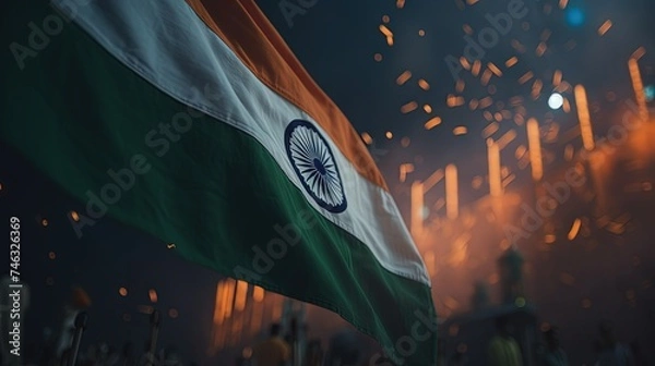 Obraz indian flag