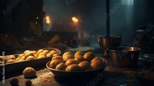 Obraz bread in the market