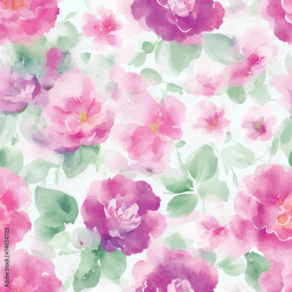Fototapeta watercolors seamless patterns design, pattern design, repeat design