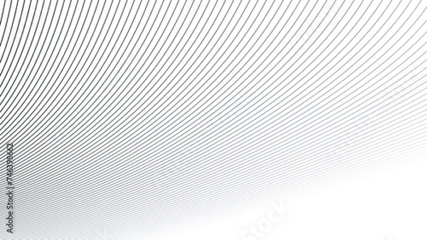 Fototapeta Line wave abstract stripes design wallpaper background vector image for backdrop or presentation