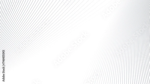 Fototapeta Line wave abstract stripes design wallpaper background vector image for backdrop or presentation