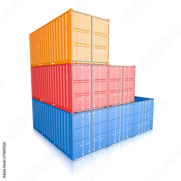 Obraz StorageContainer_Lot_Colorfull3