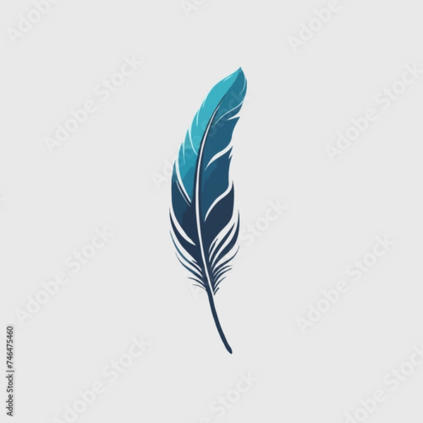 Obraz Colorful feather illustration

