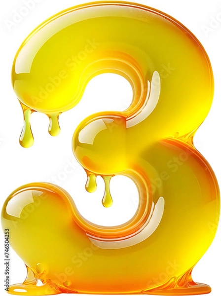 Obraz alphabet jelly