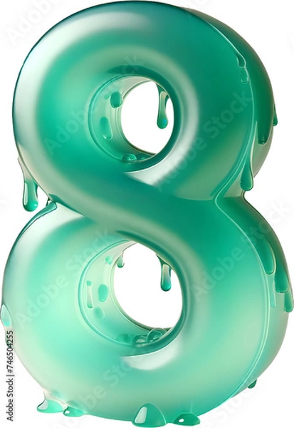 Obraz alphabet jelly