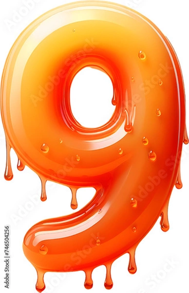 Obraz alphabet jelly