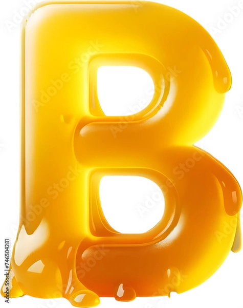 Obraz alphabet jelly