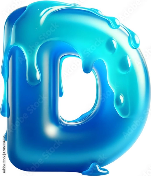 Obraz alphabet jelly