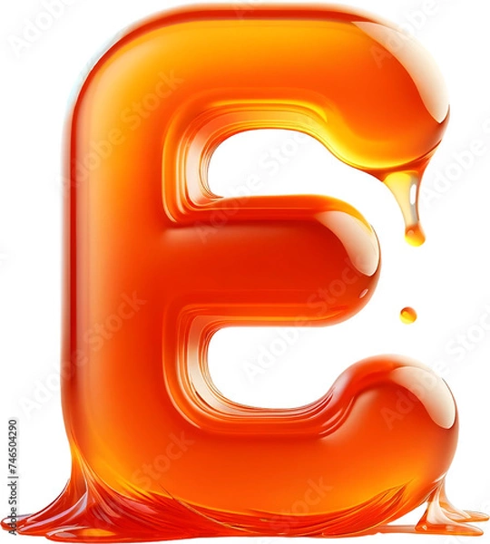 Obraz alphabet jelly