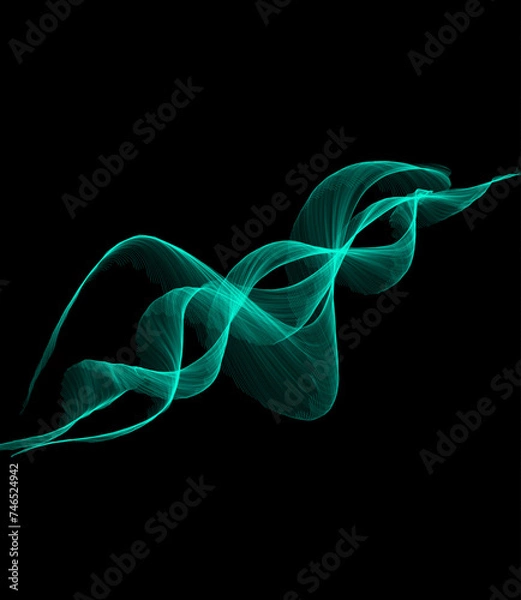 Fototapeta Blue smoke