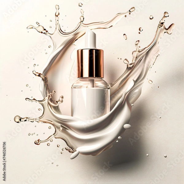 Obraz perfume bottle mockup mockup