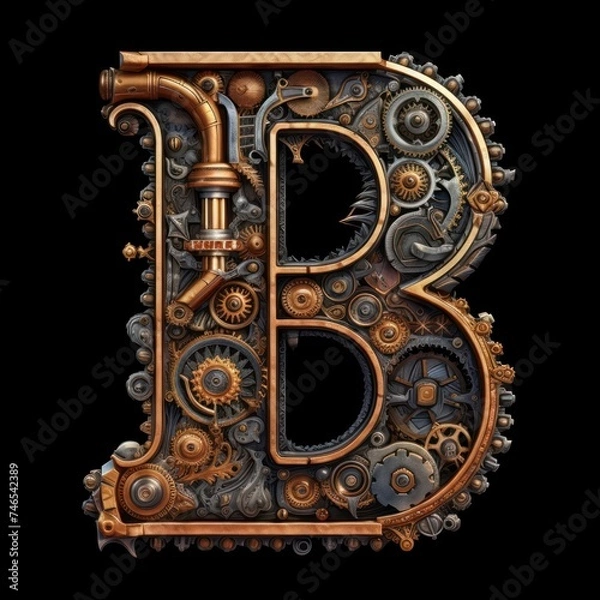 Fototapeta Big letter