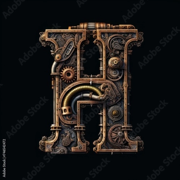 Fototapeta Big letter