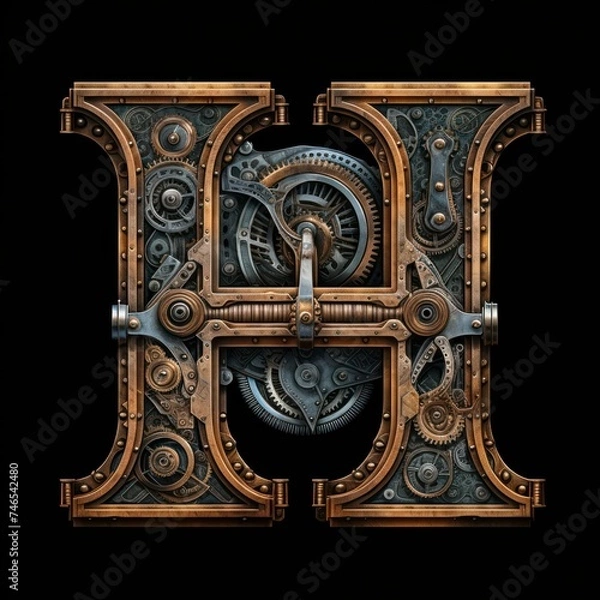 Fototapeta Big letter