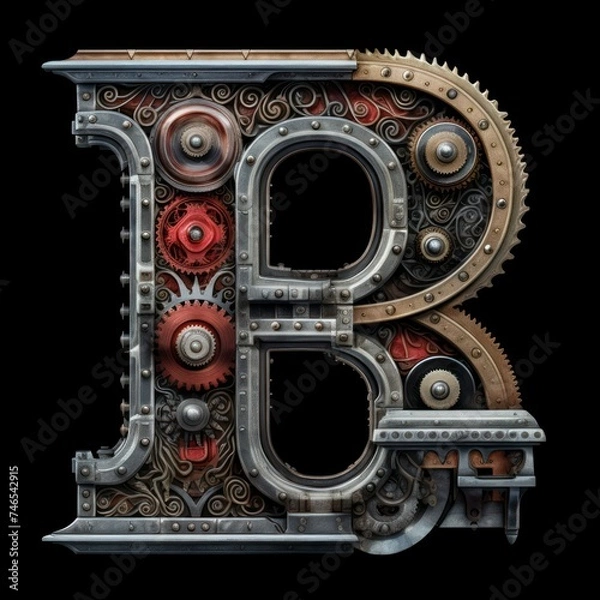 Fototapeta Big letter