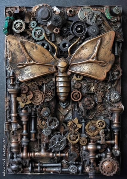 Fototapeta Steampunk image