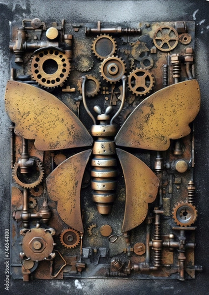 Fototapeta Steampunk image