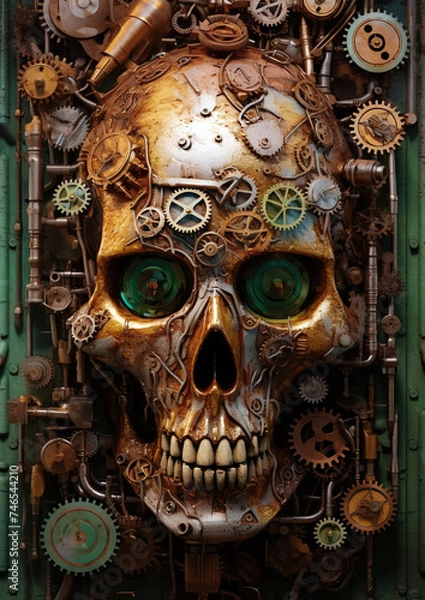 Fototapeta Steampunk image