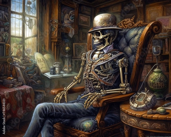 Fototapeta Steampunk image