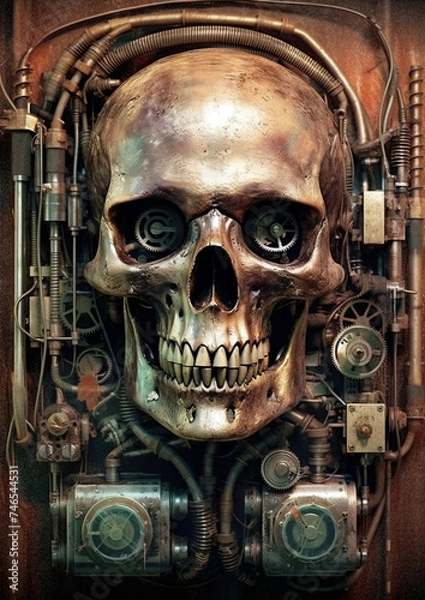 Fototapeta Steampunk image