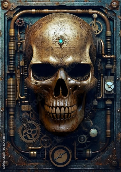 Fototapeta Steampunk image