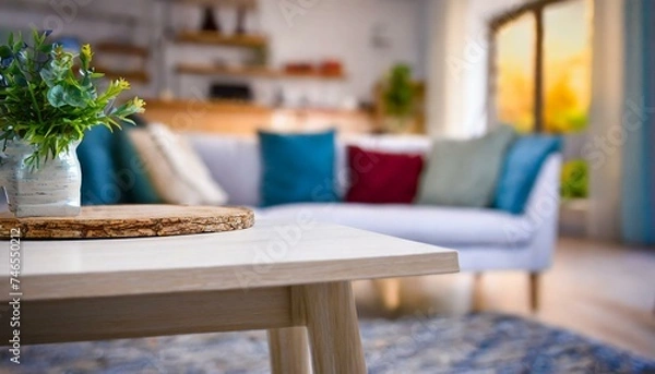 Obraz Gemütliches Wohnzimmer