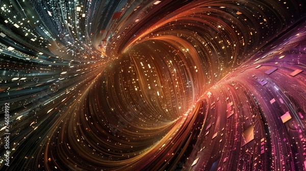 Obraz Data transfer - generative AI