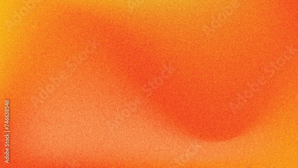 Obraz Orange Gradient Background, Gradient Blurred Orange Grainy Background Vector, Abstract Blurred Background