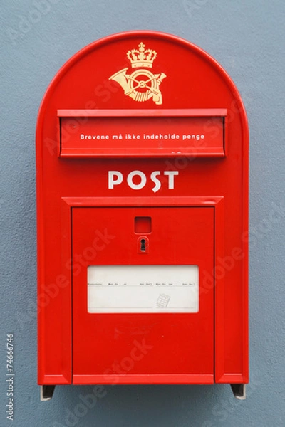Obraz Red Postbox