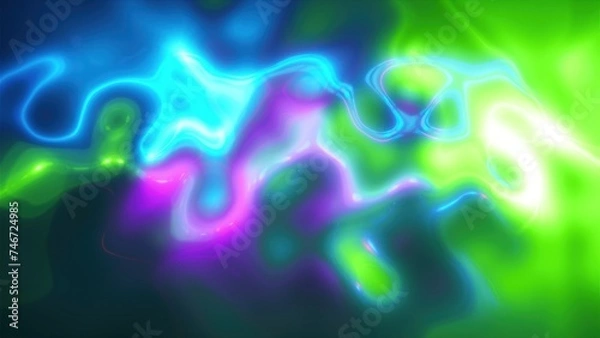 Fototapeta 3d render thunderstorm lightning. Computer generated