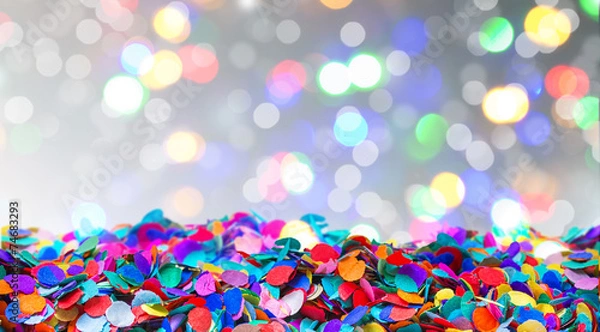 Fototapeta Tło konfetti