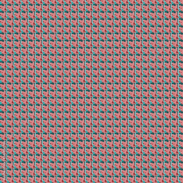 Obraz Background Texture Pattern with Squares and Tiles