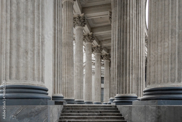 Fototapeta columns in the cathedral