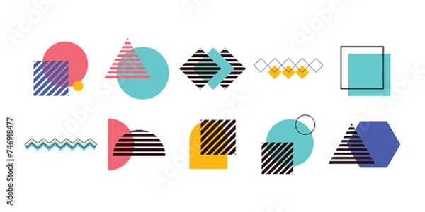 Obraz Geometric Shape Vector