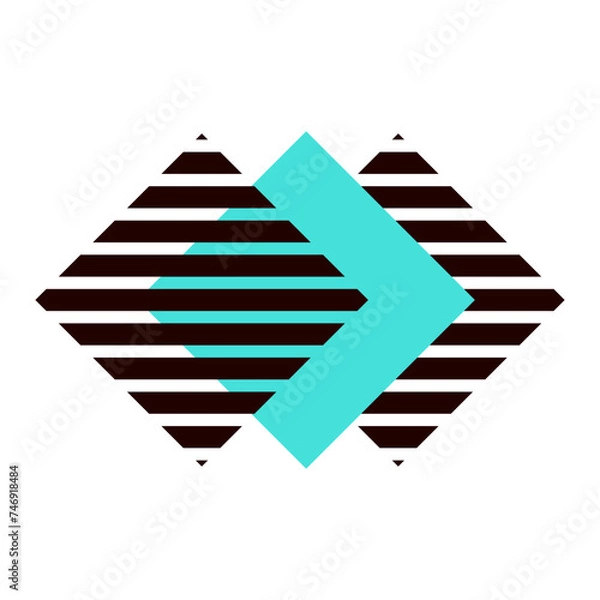 Obraz Geometric Shape Vector