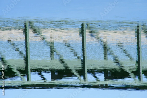Fototapeta Bridge reflection
