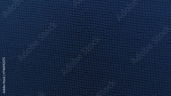 Obraz Pattern blue fabric texture background