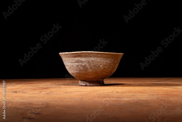 Obraz 切高台茶碗