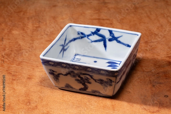 Fototapeta 染付四角鉢