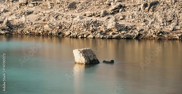 Obraz rocks on the river 