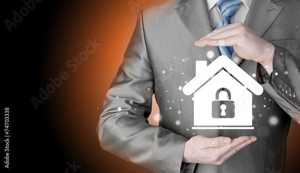 Fototapeta home lock concept.