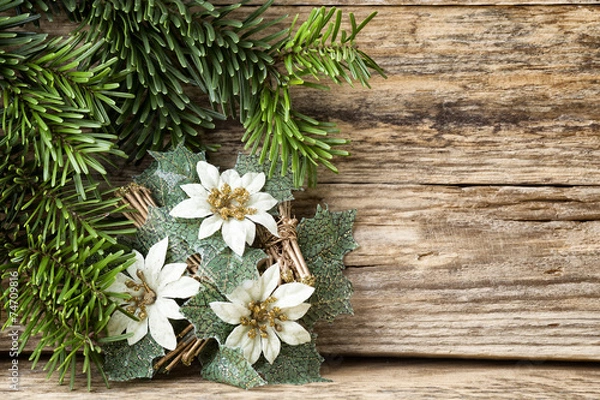 Obraz Christmas background.