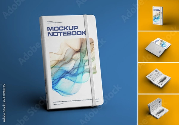 Obraz 5 Mockups of the Classic Notebook