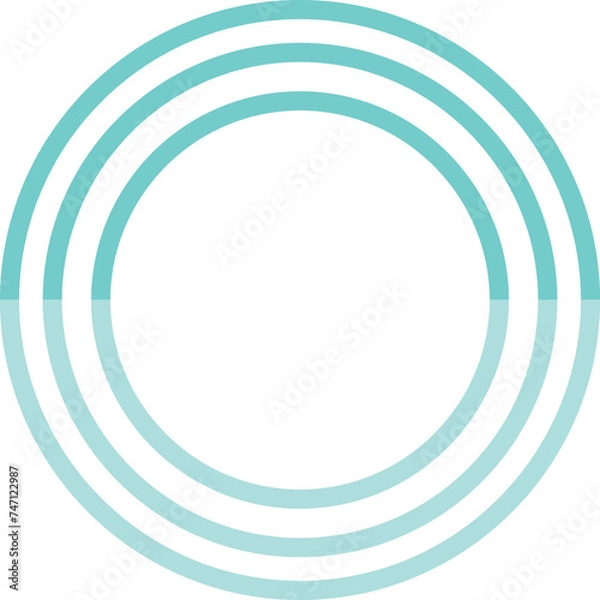 Obraz abstract circle background