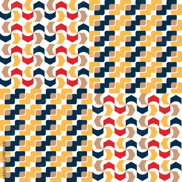 Obraz color pattern background design