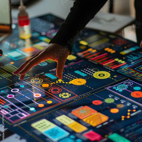 Fototapeta wheel and chips