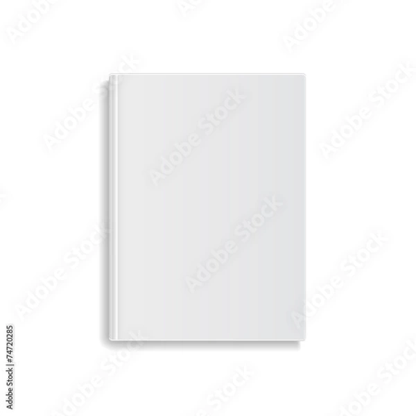 Obraz front book blank